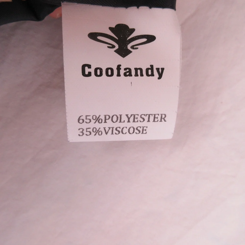Coofandy Navy Formal Suit Vest Size M